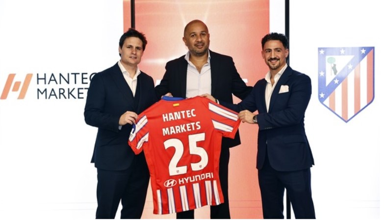 Hantec Markets Secures Multi-Year Sponsorship Deal with Atlético de Madrid Until 2027