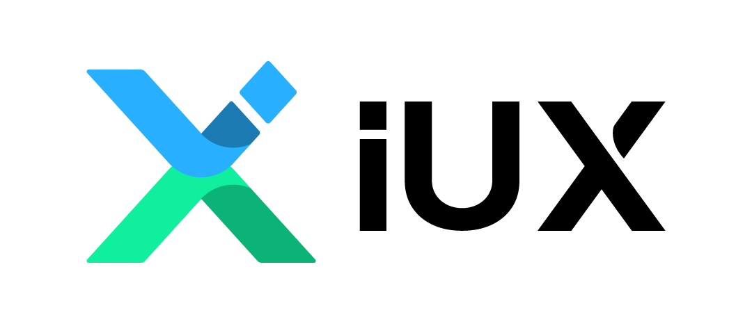 IUX logo Primary on white